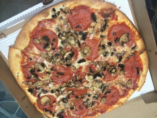 Giant Rustic Pizza
