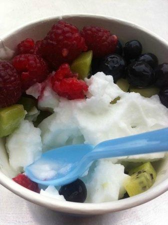 Ocean Blue Frozen Yogurt